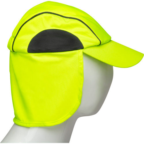 Cooling Hat with Neck Shade, Hi-Vis Lime Auto Electric Service Ltd.