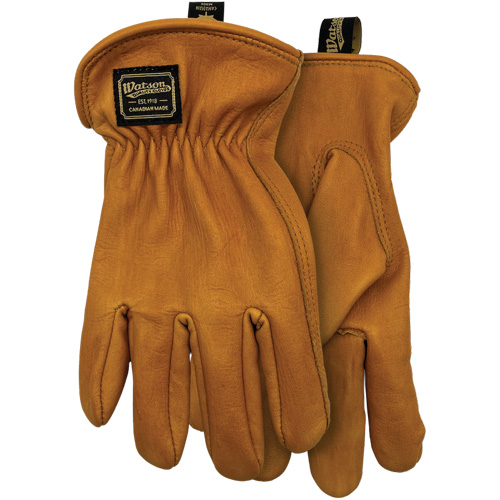 Gants r&eacute;sistants &agrave; la coupe The Duke 597CR, Taille Moyen, Enveloppe en Cuir de vache/Para-aramide/Polyester/Acier inoxydable, ASTM ANSI niveau A5 Auto Electric Service Ltd.