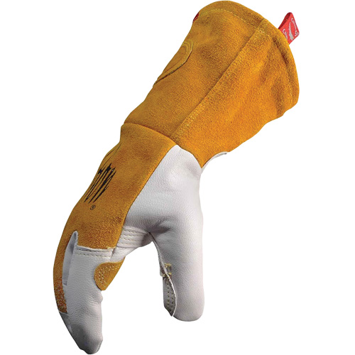 Caiman&reg; Premium TIG/MIG Welder's Gloves with FR Insulated Split Cowhide Back, Grain Goatskin, Size Large Auto Electric Service Ltd.