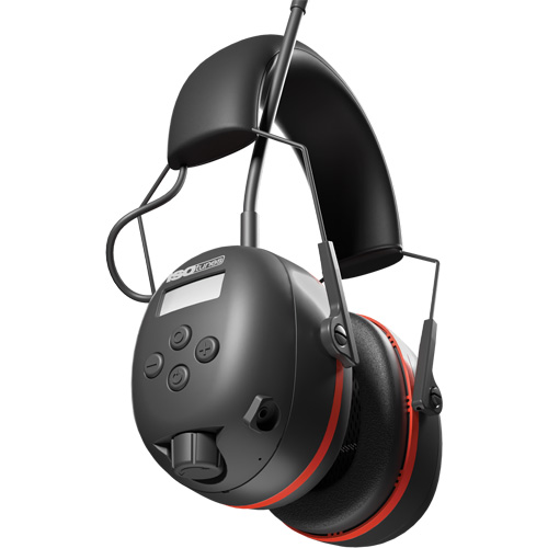 &eacute;couteurs AM/ FM Air Defender noir & Rouge, Style Bandeau, 24 dB Auto Electric Service Ltd.