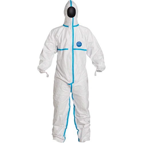 Hooded Coveralls, Small, White, Tyvek&reg; 600 Auto Electric Service Ltd.