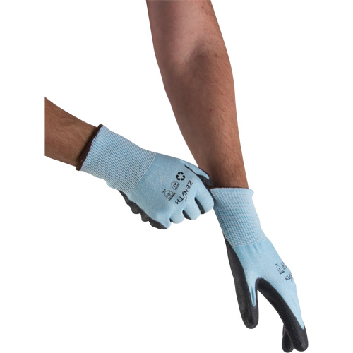 Gants &eacute;lastiques &eacute;cologiques r&eacute;sistants &agrave; la coupe, Taille 9, Calibre 13, Rev&ecirc;tement Polyur&eacute;thane, Enveloppe en PEHP/rPET, ASTM ANSI niveau A3 Auto Electric Service Ltd.
