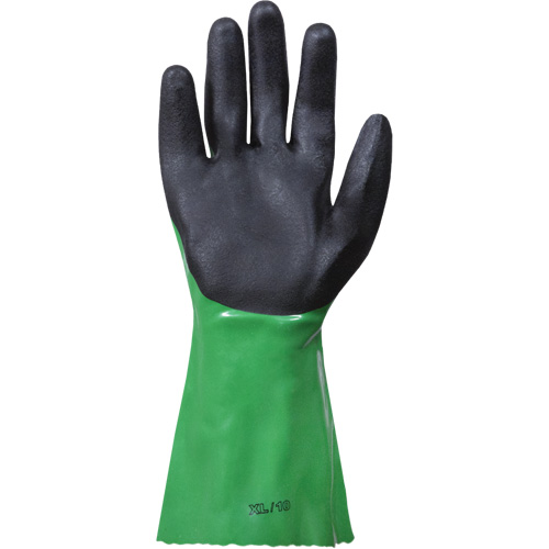 Gants r&eacute;sistants aux produits chimiques SolvStop, Taille 7, 12" lo, PVC Auto Electric Service Ltd.
