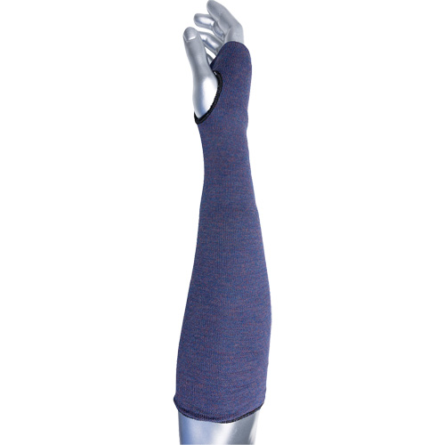 Kut Gard&reg; ECO Series 2-Ply ASP Sleeve with Thumb Hole, Aramid, 14", ASTM ANSI Level A3, Purple Auto Electric Service Ltd.