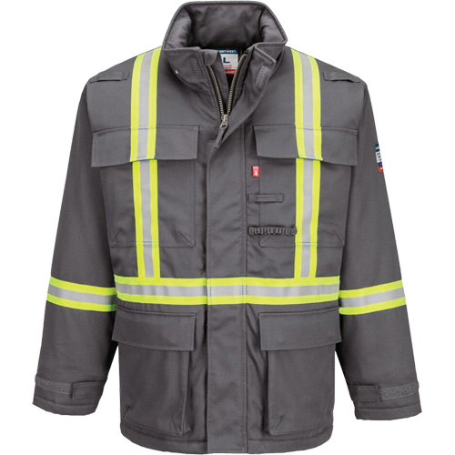 Bizflame&reg; 88/12 Insulated Winter Parka, Grey, Medium (Tall) Auto Electric Service Ltd.