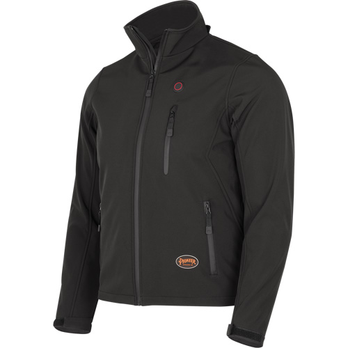Heated Soft-Shell Jacket, Men's, Small, Black Auto Electric Service Ltd.