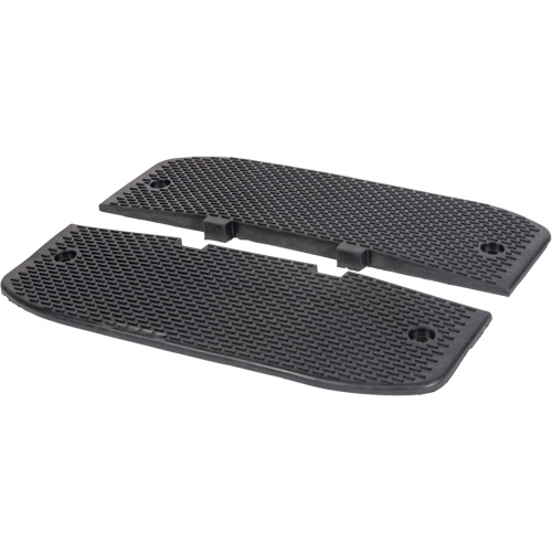 Embouts d'extr&eacute;mit&eacute;s pour bosse de d&eacute;c&eacute;l&eacute;ration, Caoutchouc, 3' lo x 20" la x 2" h Auto Electric Service Ltd.