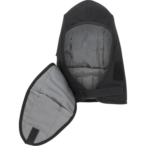Doublure matelass&eacute;e ignifug&eacute;e Pioneer 766A pour casque de s&eacute;curit&eacute; avec embout buccal amovible, Noir/Gris, Coton/FR-Tech/Modacrylique/Nylon Auto Electric Service Ltd.