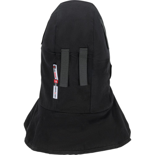 Doublure matelass&eacute;e ignifug&eacute;e Pioneer 765A pour casque de s&eacute;curit&eacute; avec un long cou et embout buccal amovible, Noir/Gris, Coton/FR-Tech/Modacrylique/Nylon Auto Electric Service Ltd.