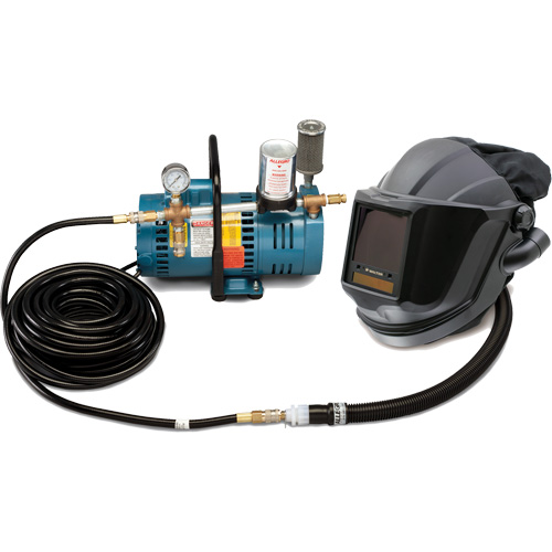 1-Worker MAXSHIELD&reg; Supplied Air Shield & Flip-Front Welding System Auto Electric Service Ltd.