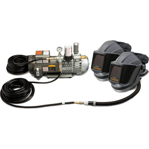 2-Worker MAXSHIELD&reg; Supplied Air Shield & Flip-Front Welding System Auto Electric Service Ltd.