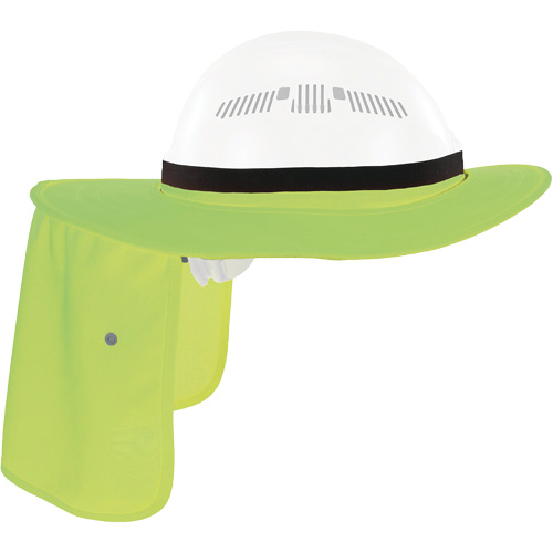 Chill-Its 6661 Universal Hard Hat Brim with Neck Shade, Hi-Vis Lime Auto Electric Service Ltd.