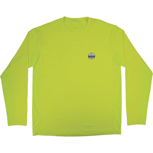 Chemise de refroidissement &agrave; manches longues avec protection solaire et UV Chill-Its 6689, Jaune lime haute visibilit&eacute;, Petit Auto Electric Service Ltd.