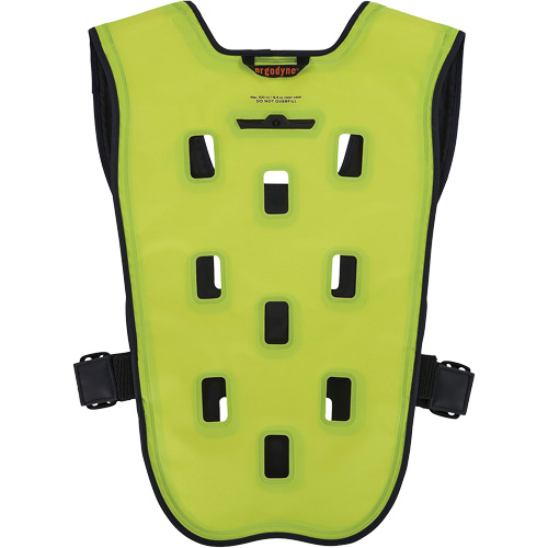 Veste de refroidissement &eacute;vaporatif Chill-Its 6685 avec fermeture &agrave; glissi&egrave;re, 2T-grand/3T-grand, Jaune lime haute visibilit&eacute; Auto Electric Service Ltd.