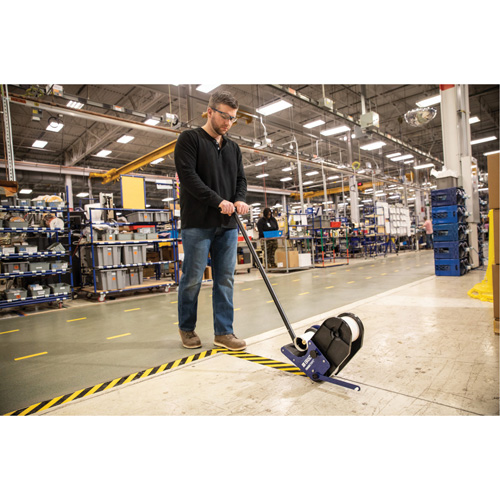 ToughStripe&reg; Max Floor Marking Tape, 2" x 100', Polyester, Black and Yellow Auto Electric Service Ltd.