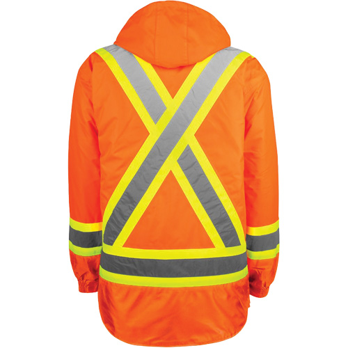 High-Visibility 7-in-1 Jacket, Polyester, High Visibility Orange, 4X-Large Auto Electric Service Ltd.