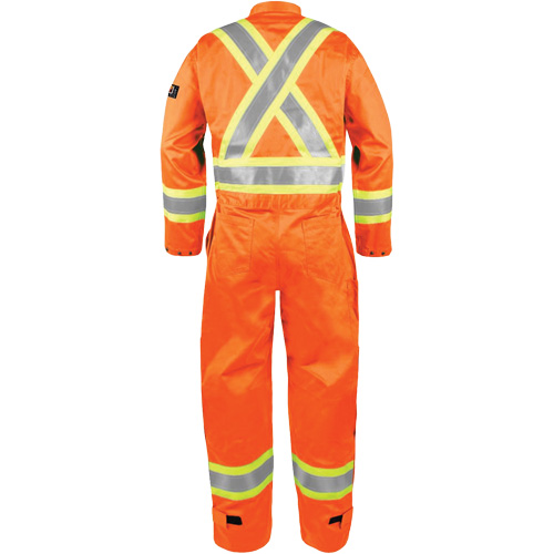 Combinaison ignifuge haute visibilit&eacute;, Taille T-Grand, Orange Auto Electric Service Ltd.