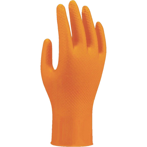 Gants jetables haute visibilit&eacute; 709HVO, 10/T-Grand, Nitrile, 8 mils, Sans poudre, Orange Auto Electric Service Ltd.