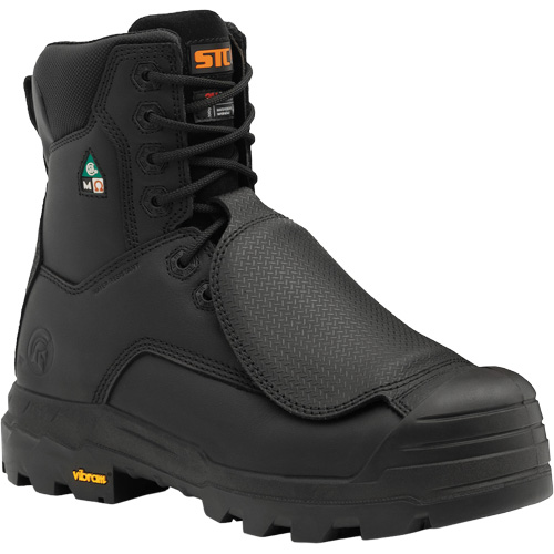 Bottes de travail Vulcan avec protecteur m&eacute;tatarsien &agrave; l'ext&eacute;rieur, Cuir, Taille 5, Imperm&eacute;able Auto Electric Service Ltd.