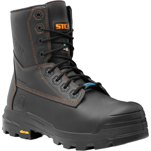 Metpro Flex Work Boots with Metguard, Leather, Size 4, Impermeable Auto Electric Service Ltd.