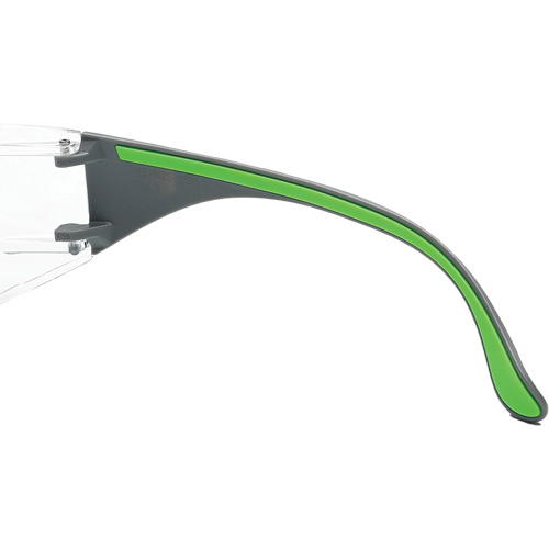 Lunettes de s&eacute;curit&eacute; gris/vert Adapt Lite, Lentille Transparent, Antibu&eacute;e/Anti-&eacute;gratignures, ANSI Z87+/R&eacute;pond ou surpasse la norme CSA Z94.3 Auto Electric Service Ltd.
