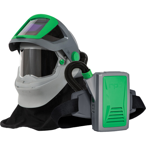 Z4&reg; Welding Respirator with FR Shoulder Cape & PX5&reg; PAPR, Facepiece Respirator/Welding Helmet Auto Electric Service Ltd.