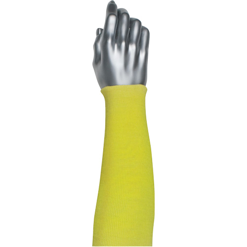 Manchette &agrave; pli unique Kut Gard de DuPont, Kevlar, 18", ASTM ANSI niveau A2, Jaune Auto Electric Service Ltd.