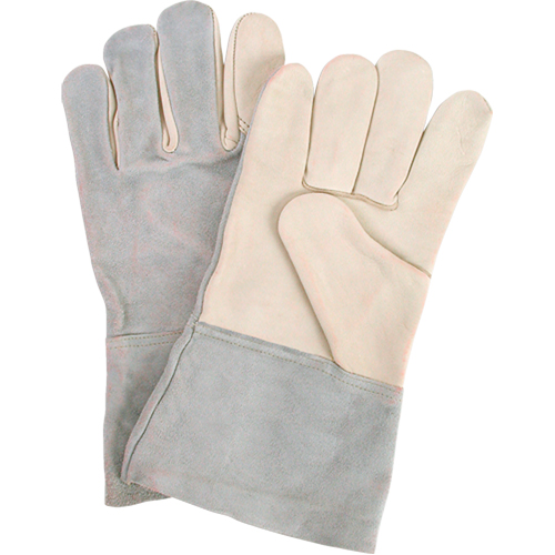 Gants de travail d'usage standard, Grand, Paume en Cuir fleur de vache Auto Electric Service Ltd.