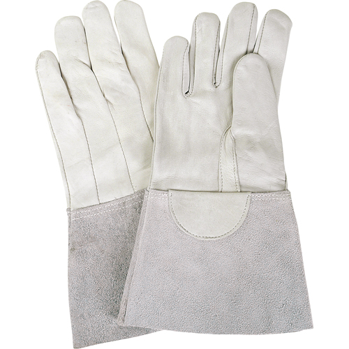 Gants de soudage &agrave; l'arc TIG, Cuir fleur de mouton, Taille Moyen Auto Electric Service Ltd.