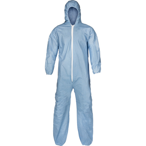 Pyrolon&reg; Plus 2 FR Coveralls, Small, Blue, FR Treated Fabric Auto Electric Service Ltd.
