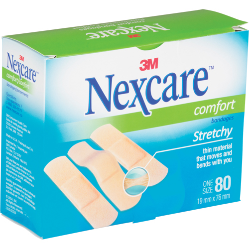 Nexcare Comfort Strips, Rectangular/Square, 3", Fabric, Sterile Auto Electric Service Ltd.