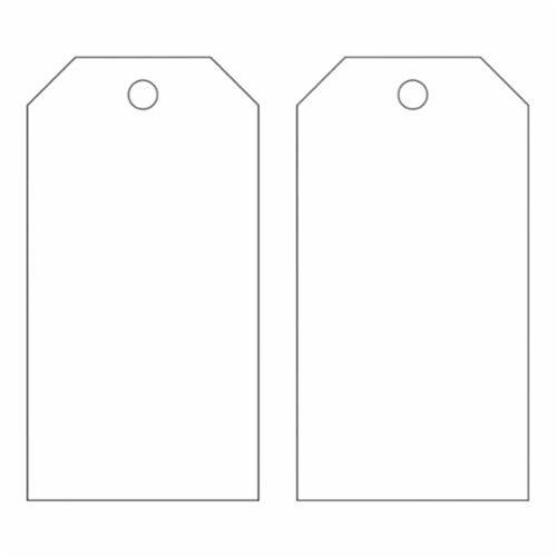 &eacute;tiquettes vierges pour la pr&eacute;vention des accidents, M&eacute;tal, 3" la x 5-3/4" h Auto Electric Service Ltd.