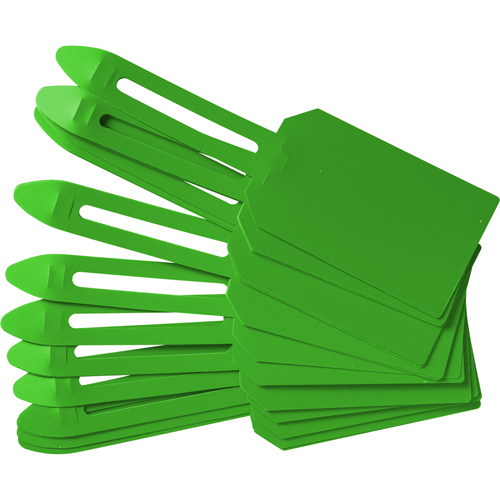 &eacute;tiquettes de cadenassage vierges en plastique, Plastique, 3-1/4" la x 5-4/5" h, Vierge Auto Electric Service Ltd.