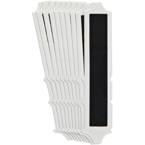 Quick-Align&reg;Individual Gothic Number and Letter Labels, I, 4" H, Black Auto Electric Service Ltd.