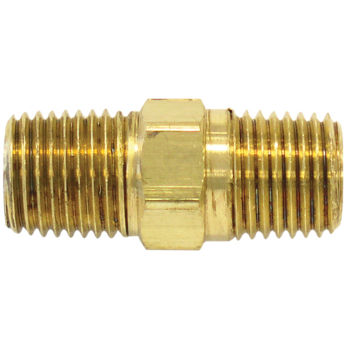RACCORD HEXAGONAL,1/4"-1/4"NPT,LAITON, Laiton Auto Electric Service Ltd.