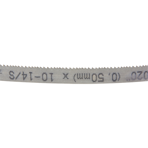 Univerz Portable Band Saw Blade, Bi-Metal, 44-7/8" L x 1/2" W x 0.020" Thick, 10-14 TPI Auto Electric Service Ltd.