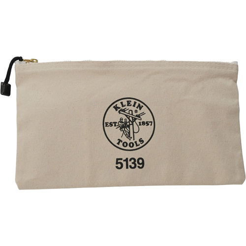 Pochette pour outils avec fermeture &agrave; glissi&egrave;re, Toile, 1 pochettes, Beige Auto Electric Service Ltd.