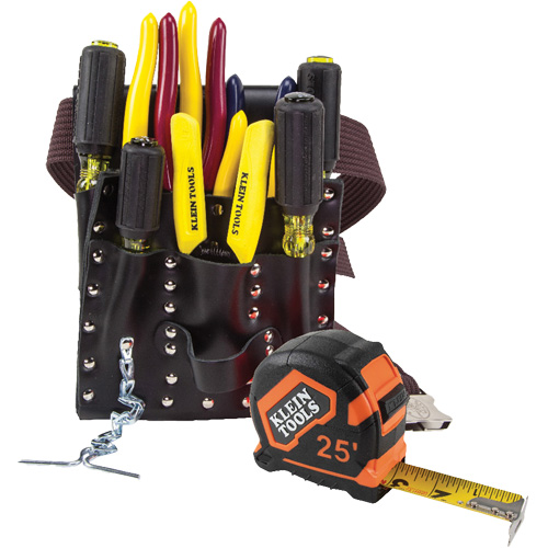 Electricians Tool Set, Leather, White Auto Electric Service Ltd.
