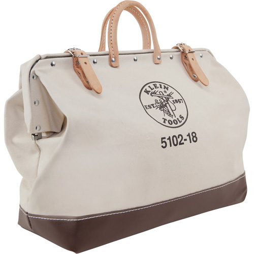 Sac &agrave; outils robuste de 18", Toile, 1 pochettes, Beige Auto Electric Service Ltd.