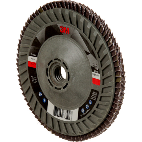 Disque &agrave; lamelles &agrave; changement rapide 769F, 5" x 5/8"-11, Type 29, Grain 40+, C&eacute;ramique Auto Electric Service Ltd.