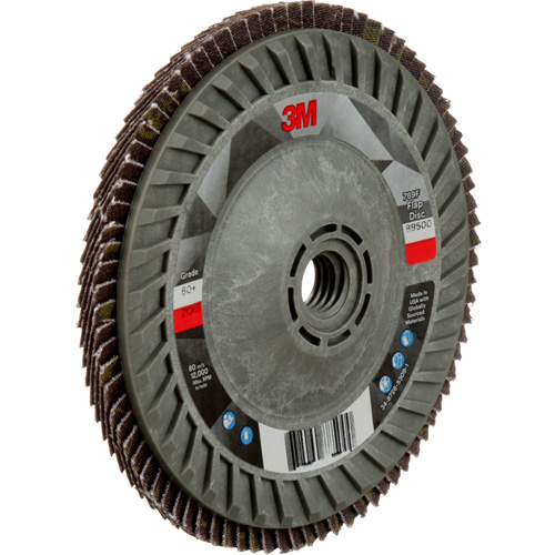 769F Quick Change Flap Disc, 5" x 5/8"-11, Type 29, 60+ Grit, Ceramic Auto Electric Service Ltd.