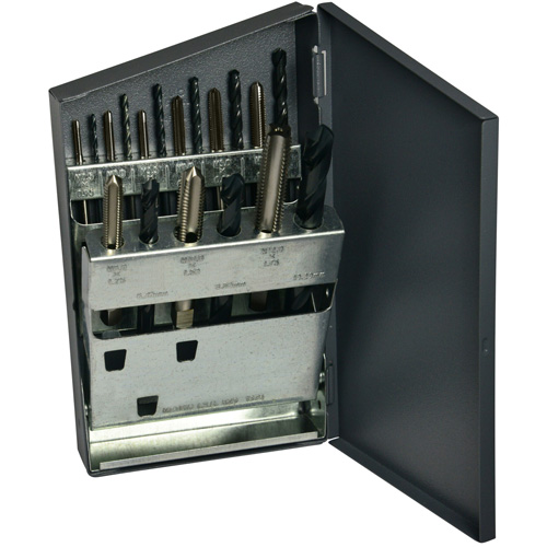HTGP Metric Jobber Drill & Hand Tap Set, 18 Pieces Auto Electric Service Ltd.