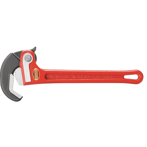 RapidGrip Pipe Wrench, 1" Jaw Capacity, 10" Long Auto Electric Service Ltd.