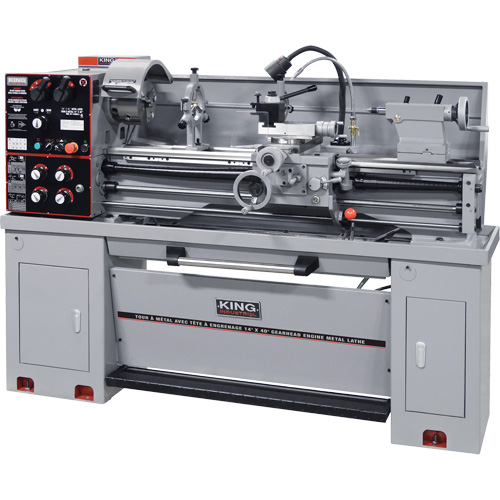 Gearhead Metal Lathes, 75" L x 32" W x 53" H Auto Electric Service Ltd.
