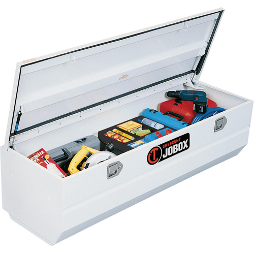 Heavy-Duty Truck Chest, 20-1/4" x 58-1/2" x 19", Steel, Beige/Black/Blue/Brown/Green/Grey/Orange/Red/Silver/Tan/Yellow Auto Electric Service Ltd.