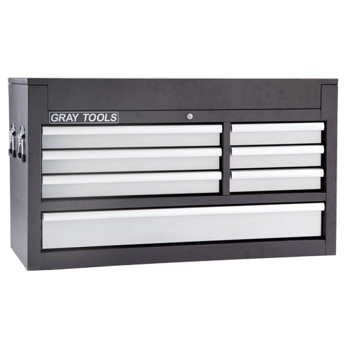 Top Chest - 7 Drawers, 41-1/2" W, 7 Drawers, Black Auto Electric Service Ltd.