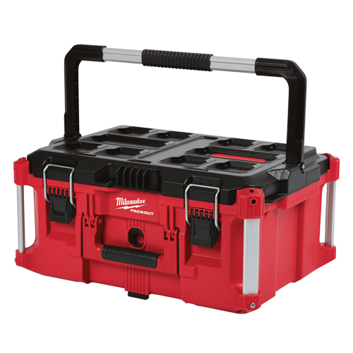 Packout Large Tool box, 22" x 16" x 11", Black/Red Auto Electric Service Ltd.