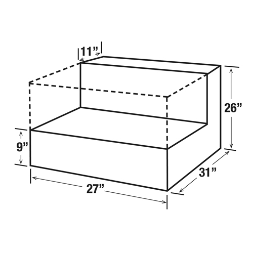 R&eacute;servoir de transfert pour carburant en acier, Acier, Capacit&eacute; 48 gal., Blanc Auto Electric Service Ltd.