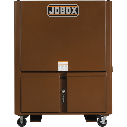 Field Office Jobsite Box, 33" W x 63" D x 80" H, Steel, Red Auto Electric Service Ltd.