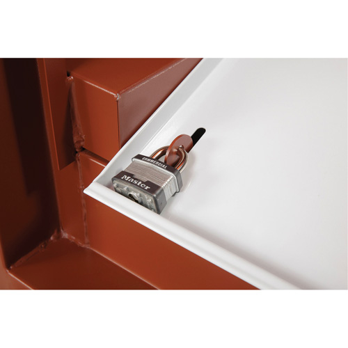 Field Office Jobsite Box, 33" W x 63" D x 80" H, Steel, Red Auto Electric Service Ltd.